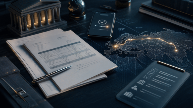 International supplier invoice, bank route and compliance review for a payment to Russia